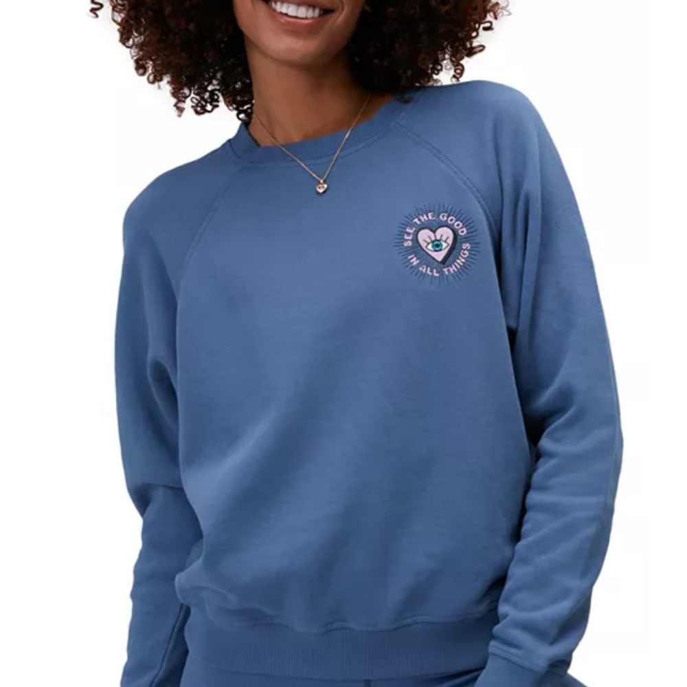 Spiritual Gangster See The Good Bridget Cotton Sweatshirt XS